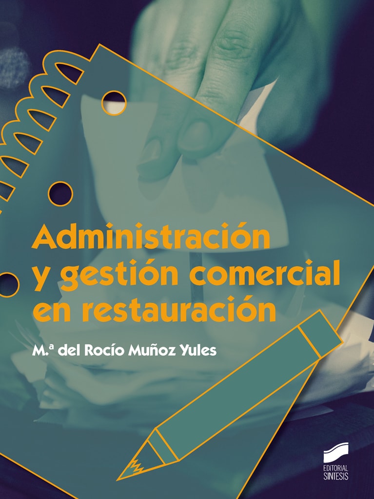 Portada del título administración y gestión comercial en restauración