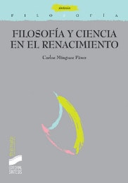 Portada del título filosofía y ciencia en el renacimiento
