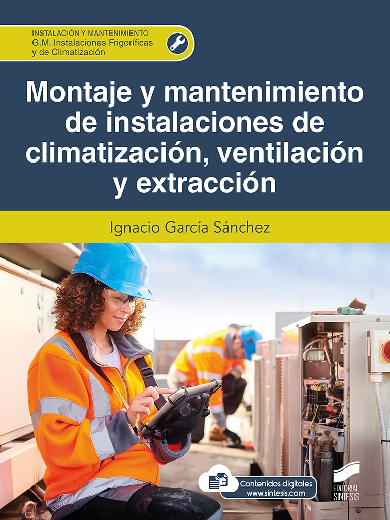 Portada del título montaje y mantenimiento de instalaciones de climatización, ventilación y extracción