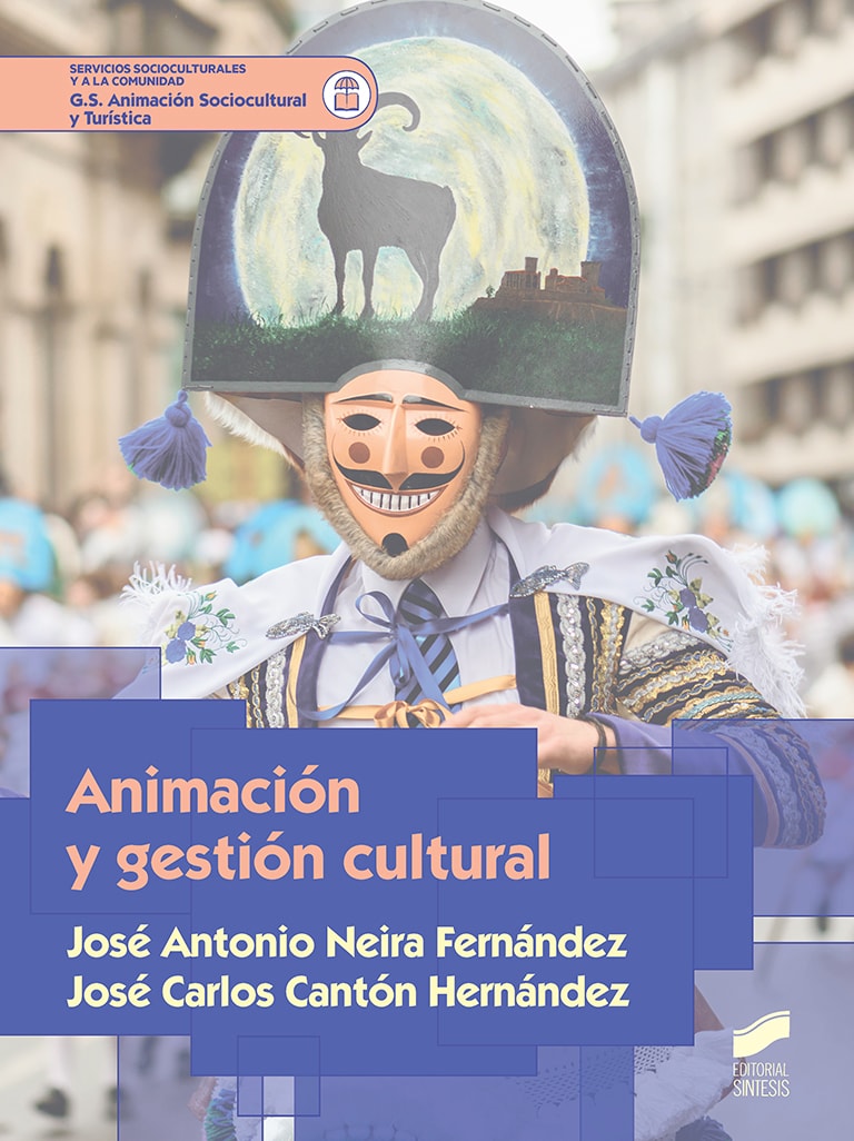 Portada del título animación y gestión cultural