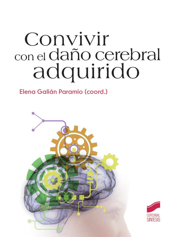 Portada del título convivir con el daño cerebral adquirido