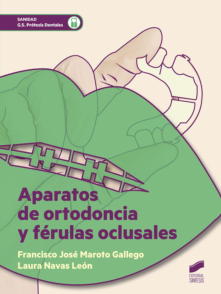 Portada del título aparatos de ortodoncia y férulas oclusales