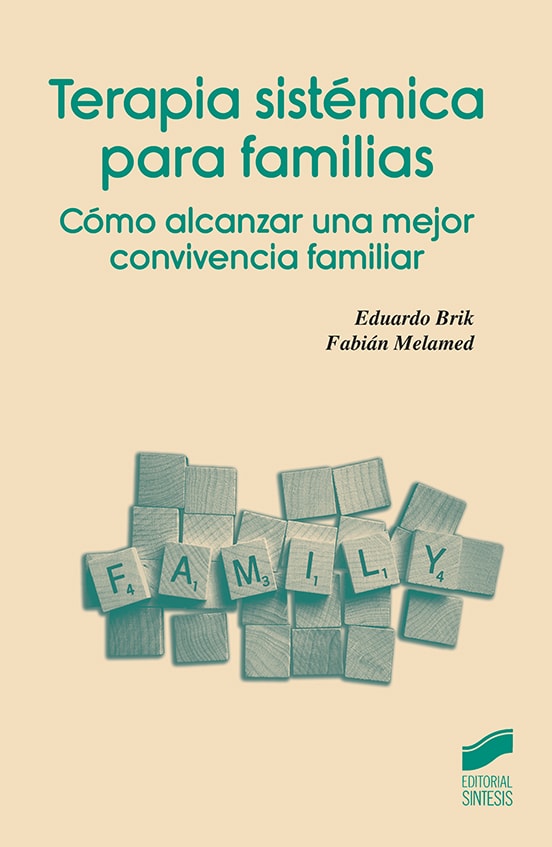 Portada del título terapia sistémica para familias