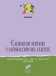 Portada del título calidad de servicio y satisfacción del cliente