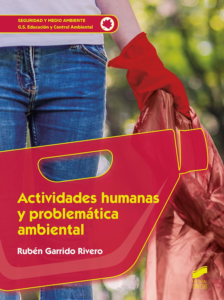 Portada del título actividades humanas y problemática ambiental