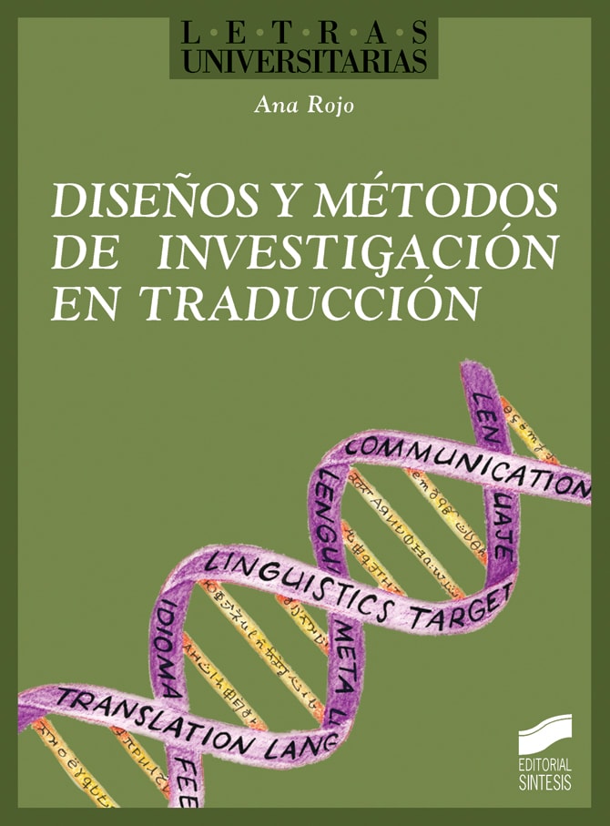 Portada del título diseños y métodos de investigación en traducción