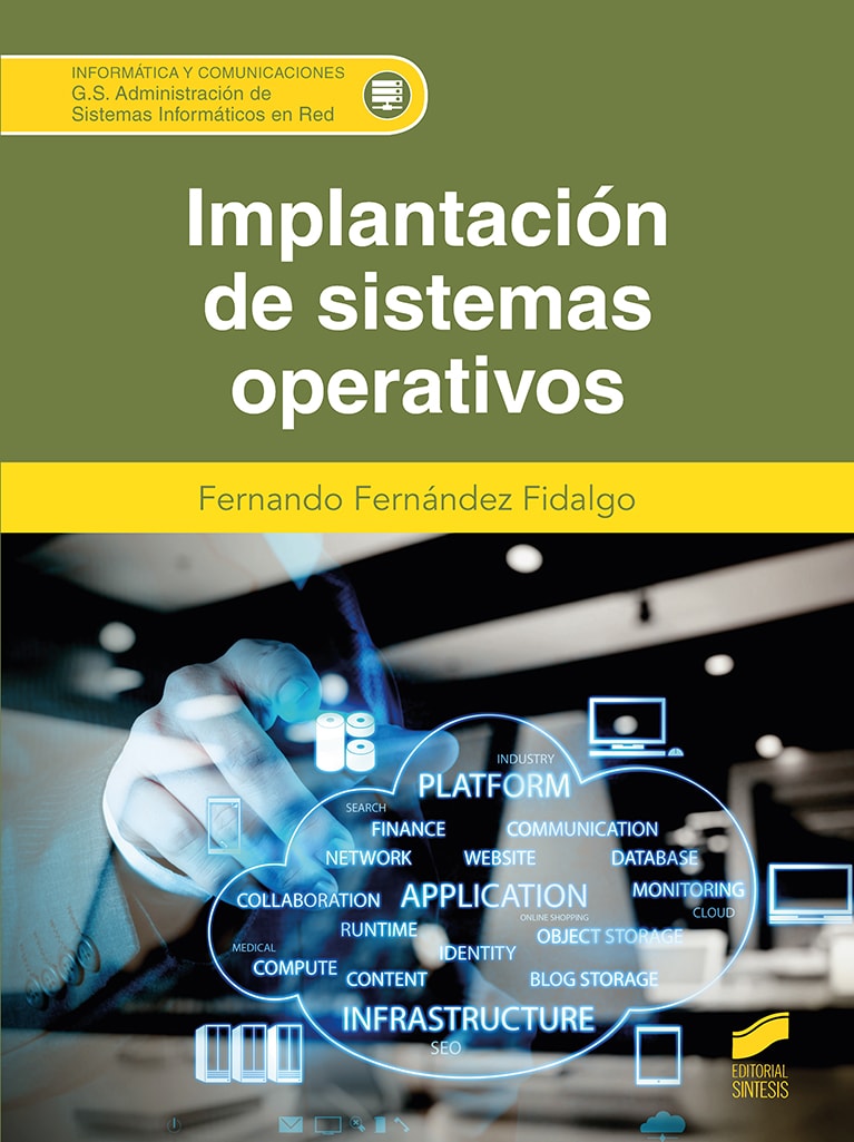 Portada del título implantación de sistemas operativos