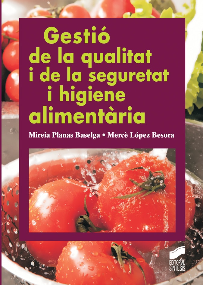 Portada del título gestió de la qualitat i de la seguretat i higiene alimentària