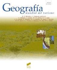 Portada del título geografía mundial del turismo