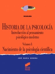 Portada del título historia de la psicología. vol. i: nacimiento de la psicología científica
