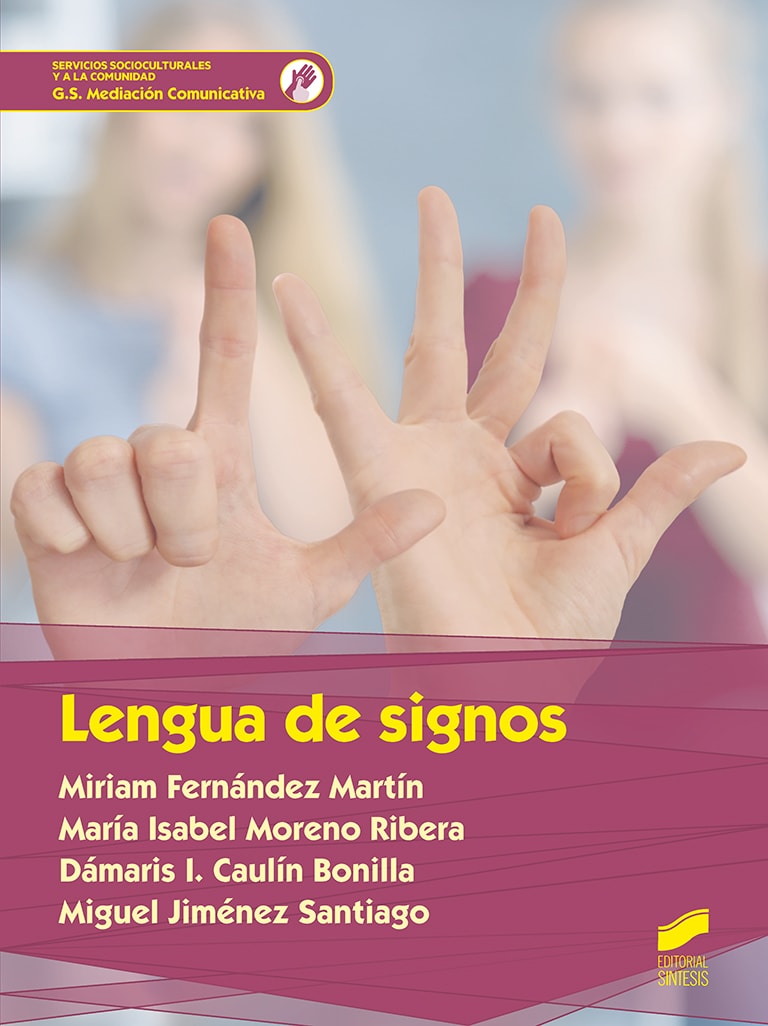 Portada del título lengua de signos