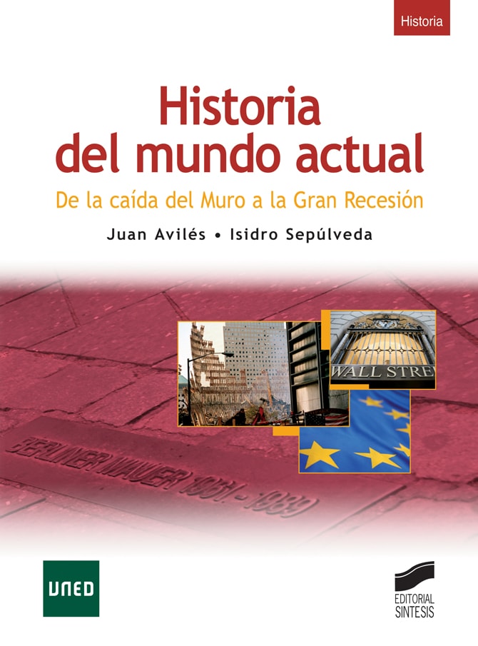 Portada del título historia del mundo actual