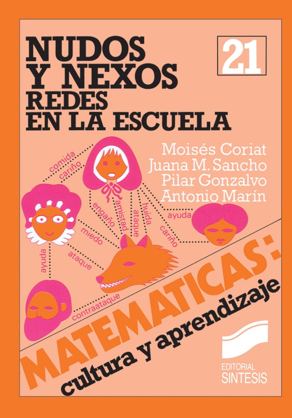 Portada del título nudos y nexos. redes en la escuela
