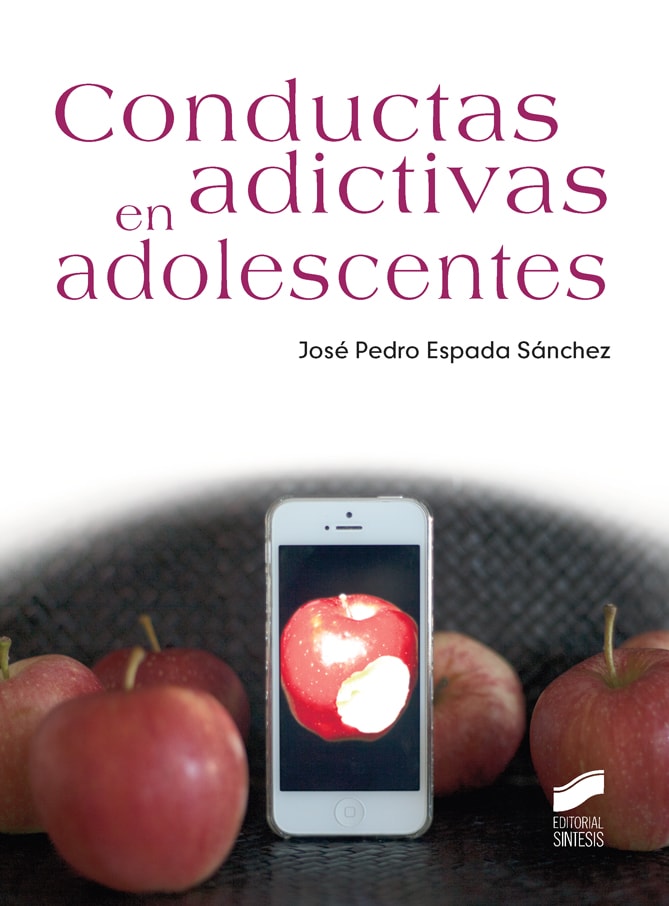 Portada del título conductas adictivas en adolescentes