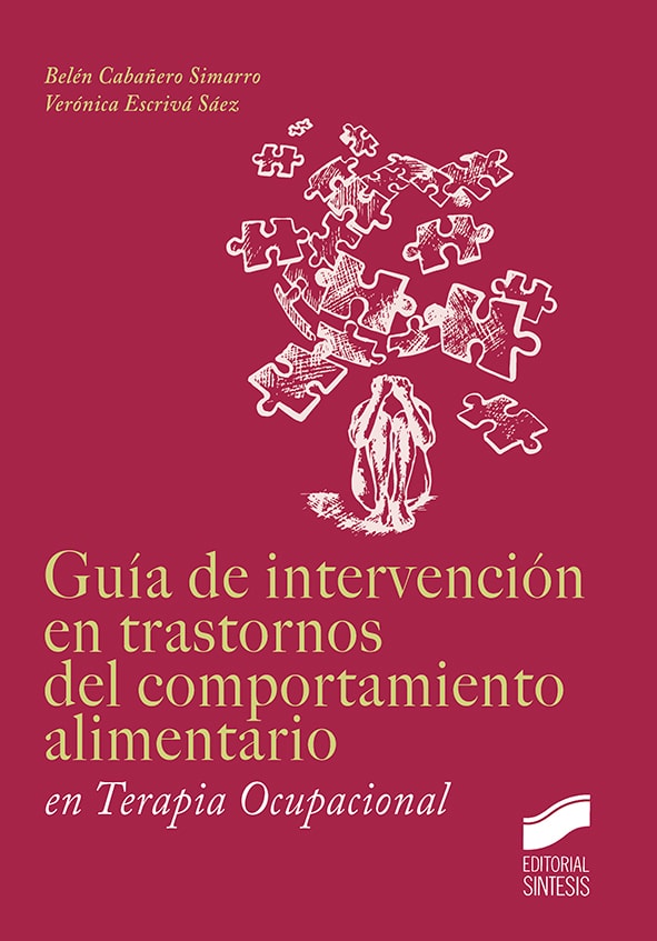 Portada del título guía de intervención en trastornos del comportamiento alimentario en terapia ocupacional