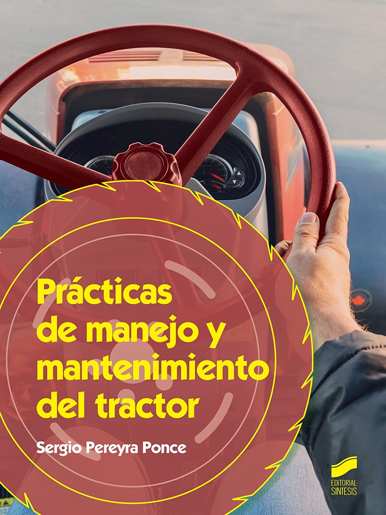 Portada del título prácticas de manejo y mantenimiento del tractor