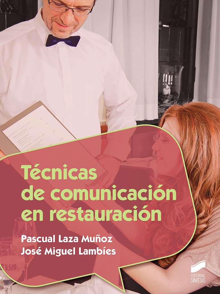 Portada del título técnicas de comunicación en restauración