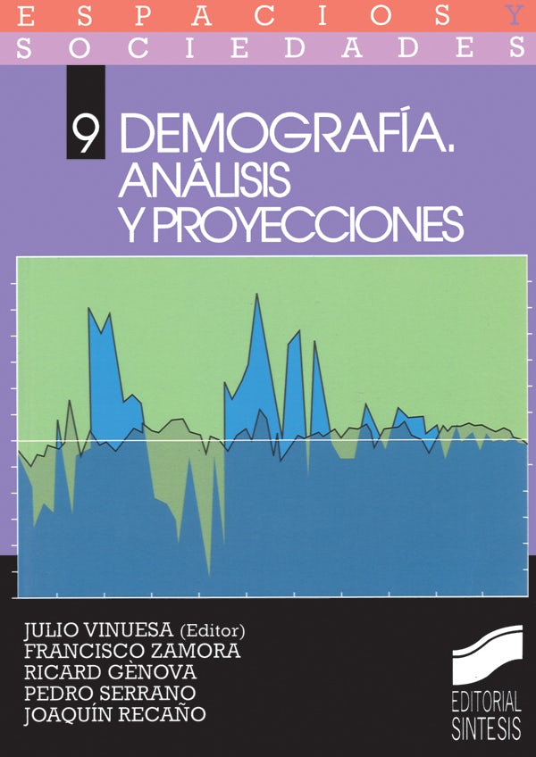 Portada del título demografía: análisis y proyecciones