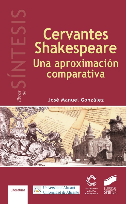 Portada del título cervantes-shakespeare. una aproximación comparativa