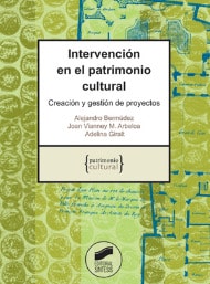 Portada del título intervención en el patrimonio cultural