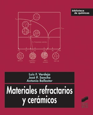 Portada del título materiales refractarios y cerámicos