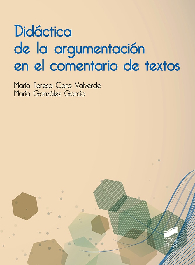 Portada del título didáctica de la argumentación en el comentario de textos