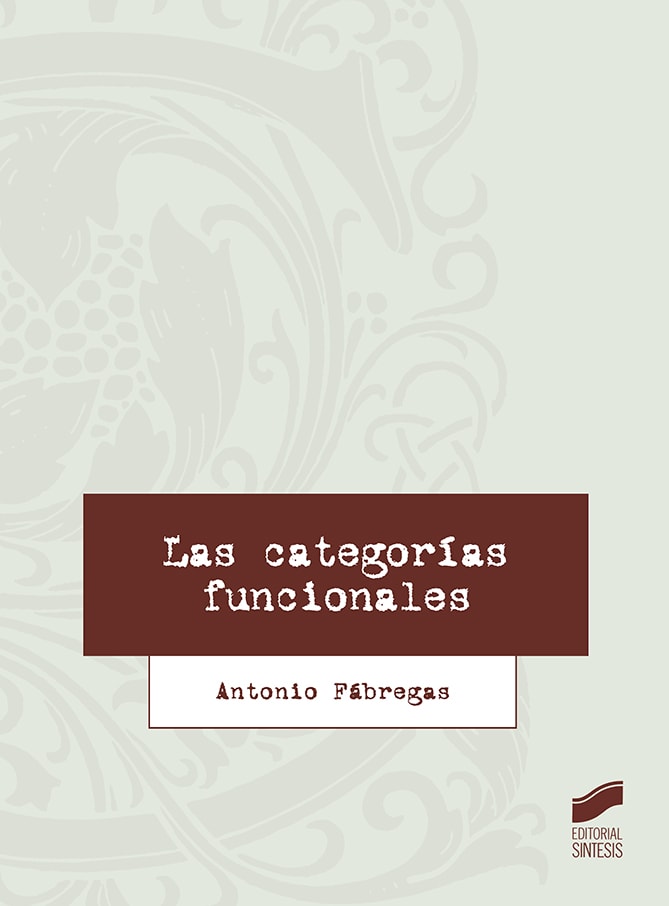 Portada del título las categorías funcionales