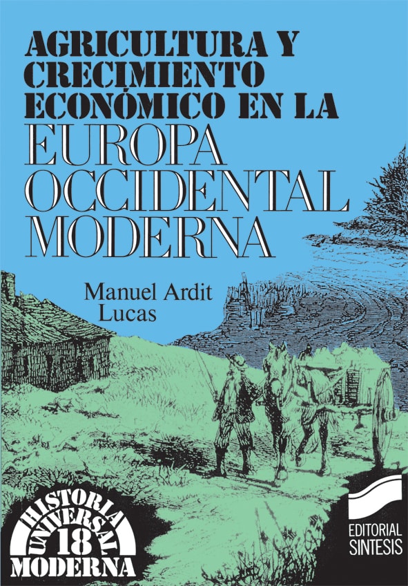 Portada del título agricultura y crecimiento económico en la europa occidental moderna