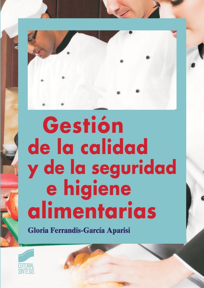 Portada del título gestión de la calidad y de la seguridad e higiene alimentarias