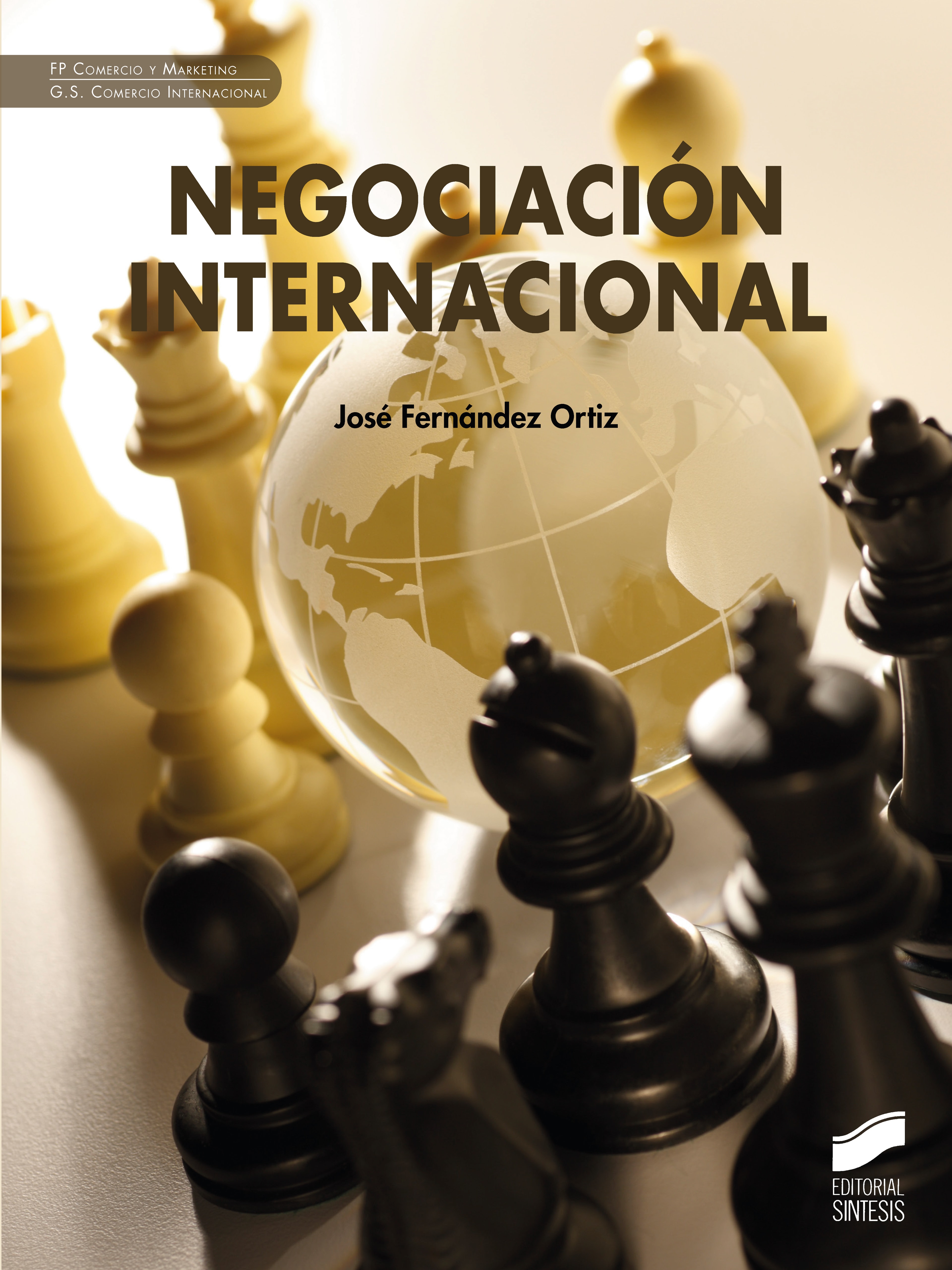 Portada del título negociación internacional