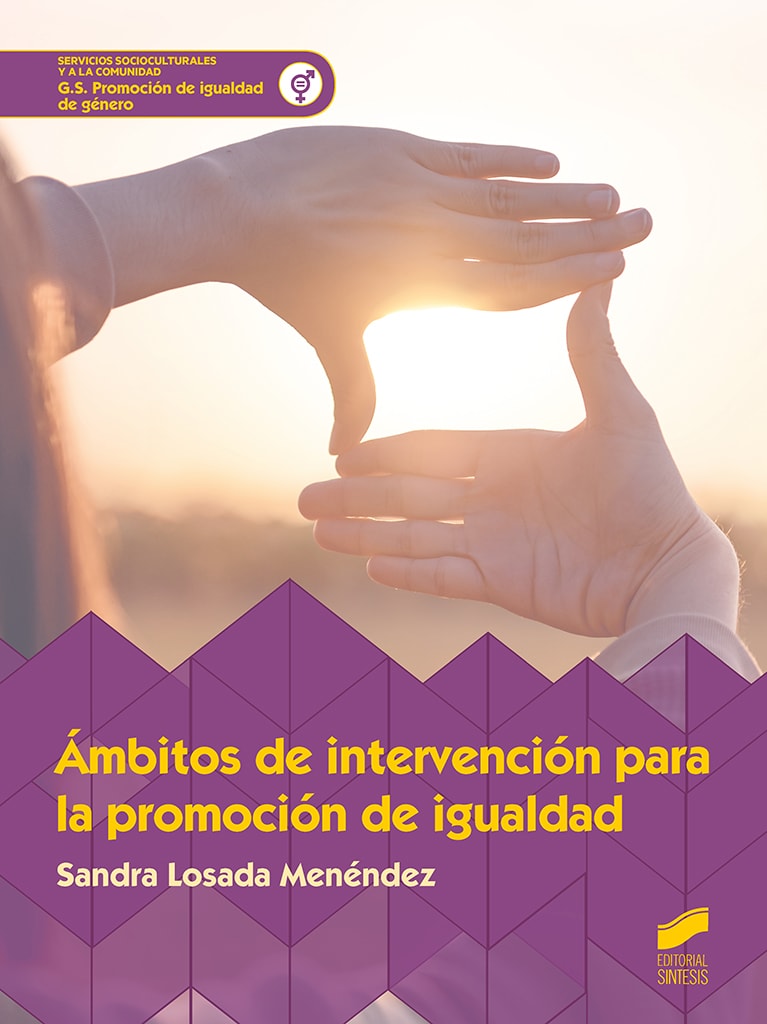 Portada del título ámbitos de intervención para la promoción de igualdad