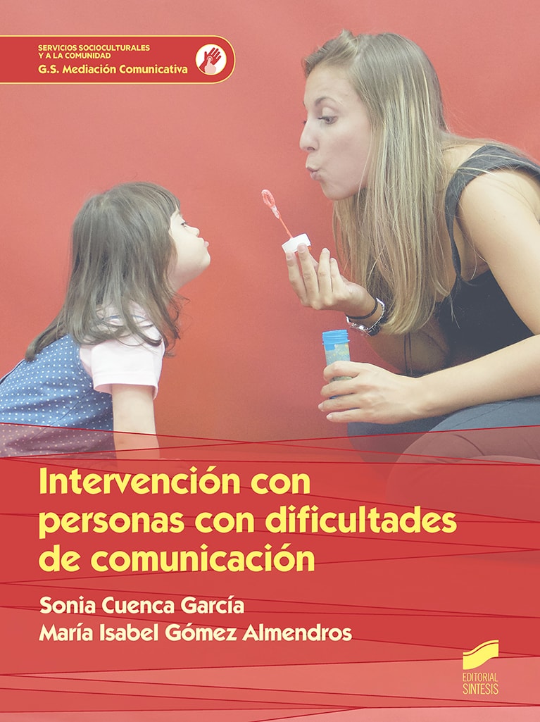 Portada del título intervención con personas con dificultades de comunicación