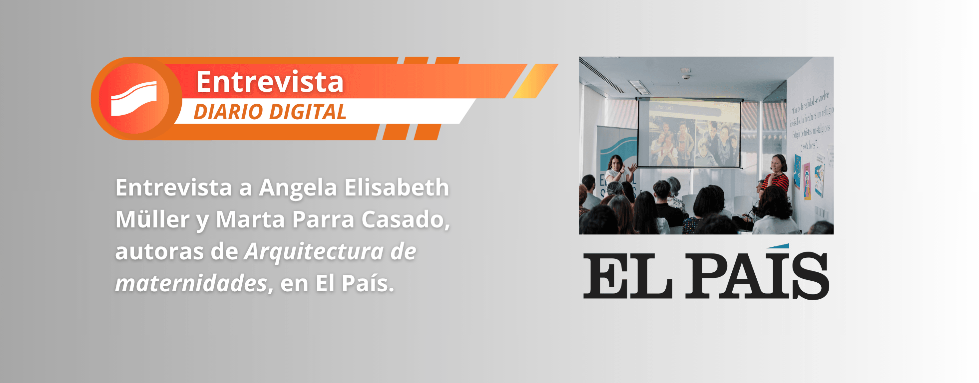 Arquitectura de maternidades, en El País