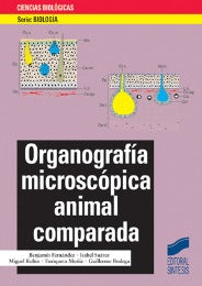 Portada del título organografía microscópica animal comparada