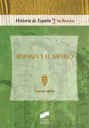 Portada del título hispania y el imperio