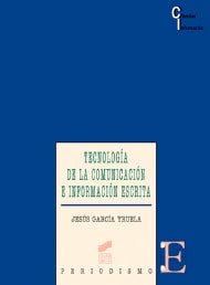 Portada del título tecnología de la comunicación e información escrita