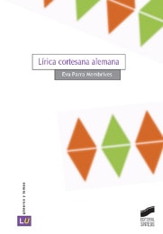 Portada del título lírica cortesana alemana (minnesang)