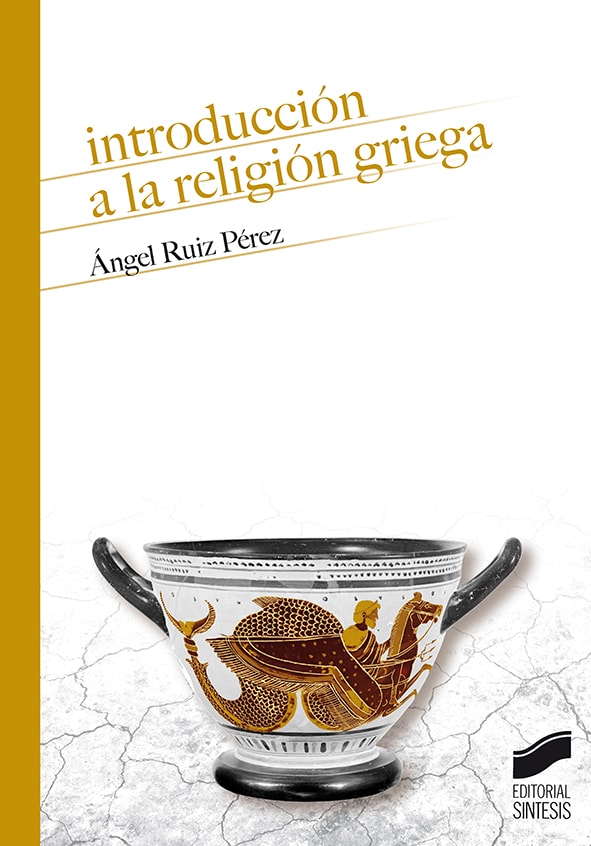 Portada del título introducción a la religión griega