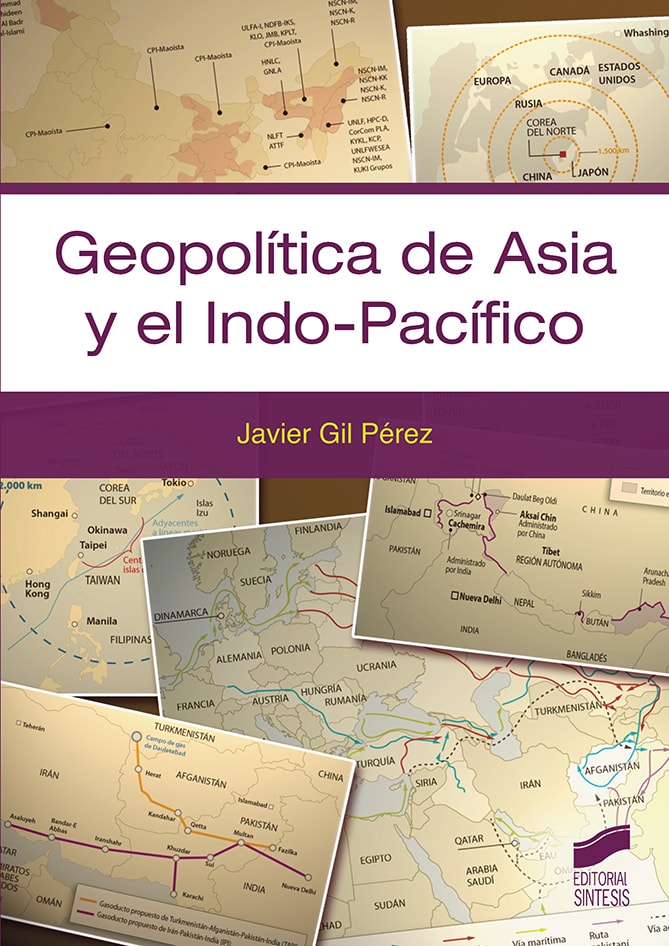 Portada del título geopolítica de asia y el indo-pacífico