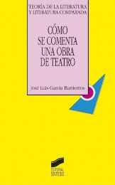 Portada del título cómo se comenta una obra de teatro