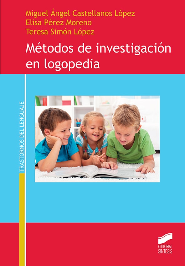 Portada del título métodos de investigación en logopedia