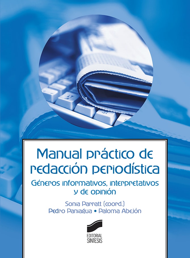 Portada del título manual práctico de redacción periodística