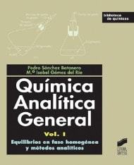 Portada del título química analítica general. vol. i