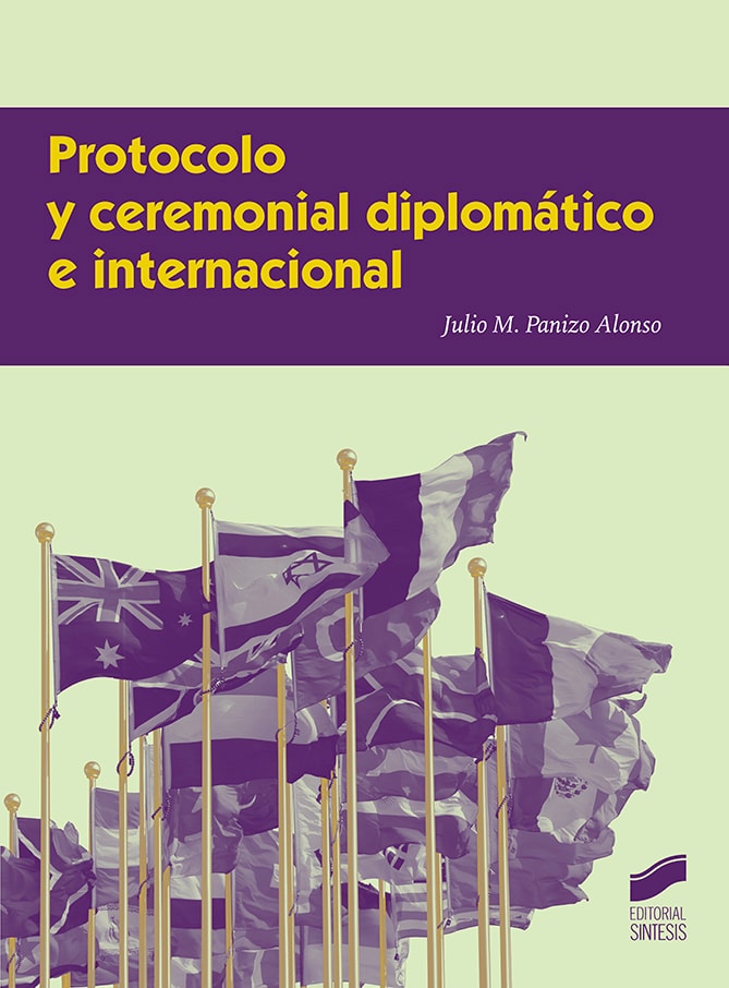 Portada del título protocolo y ceremonial diplomático e internacional