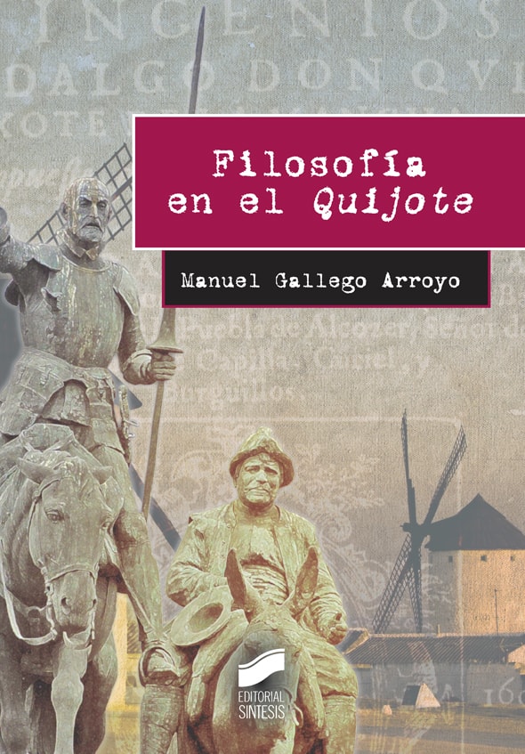 Portada del título filosofía en el quijote