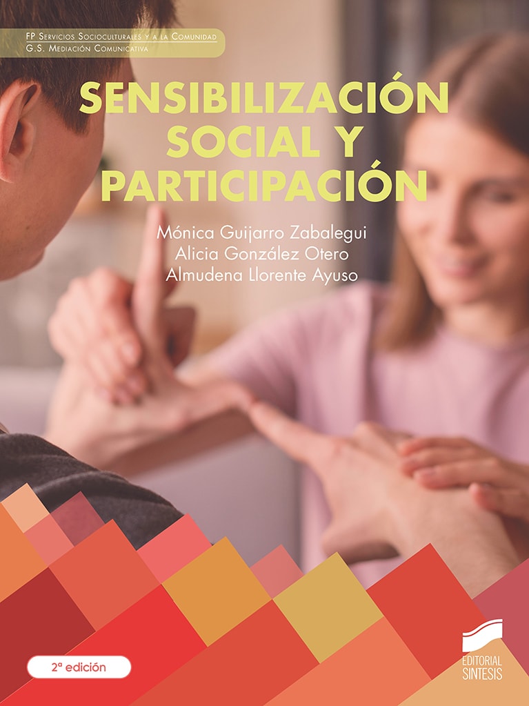 Portada del título sensibilización social y participación (segunda edición)