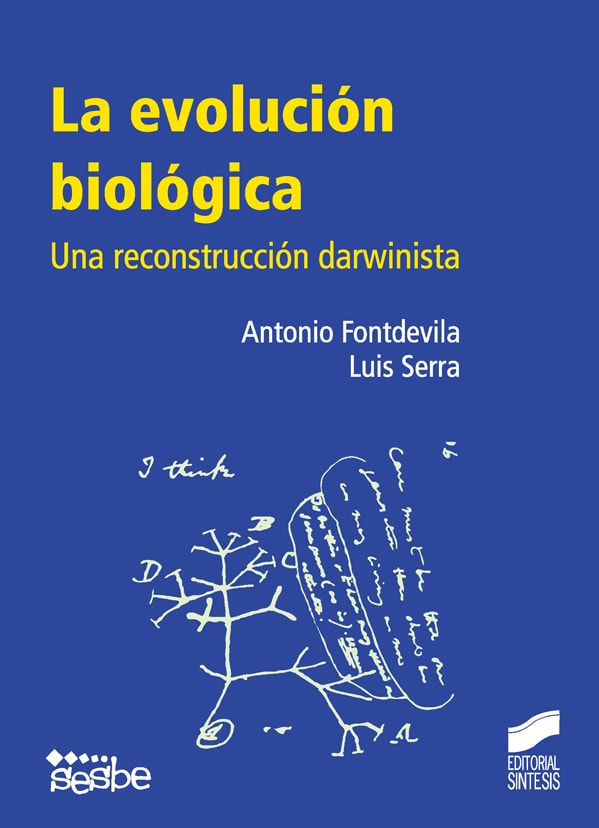Portada del título la evolución biológica