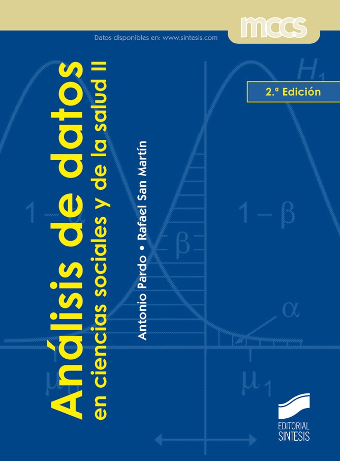 Portada del título análisis de datos en ciencias sociales y de la salud ii (2.ª edición)