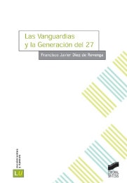 Portada del título las vanguardias y la generación del 27