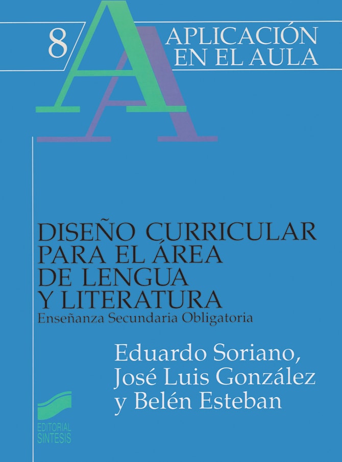 Portada del título diseño curricular para el área de lengua y literatura. eso